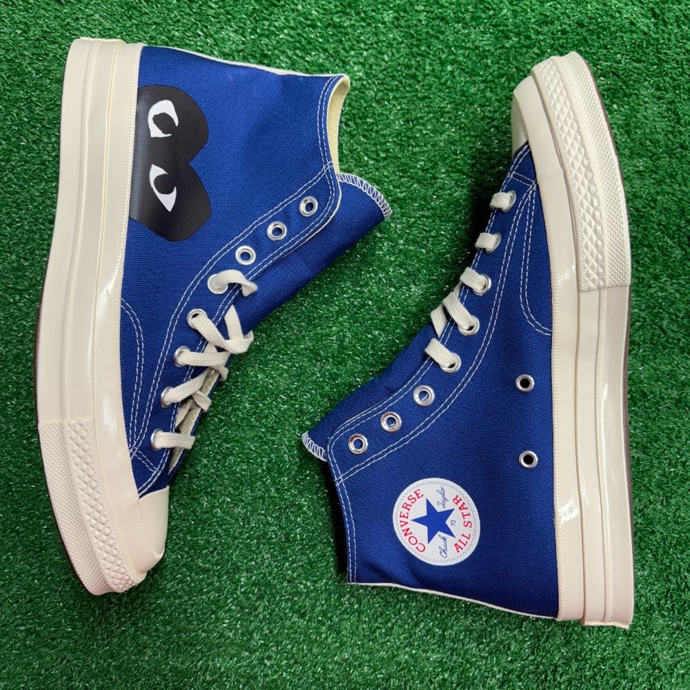 Converse Chuck All Star 70 Hi Mens Shoes Blue 171846C NEW Multi Sz - Picture 3 of 4